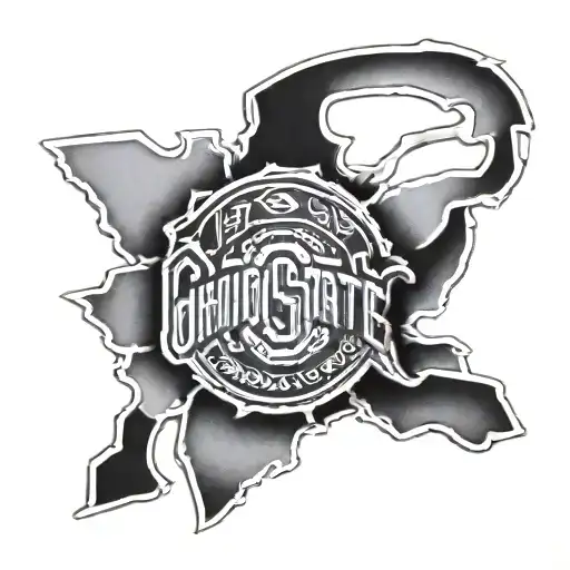 Ohio State tattoo design idea