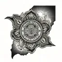 Ohio State tattoo design idea