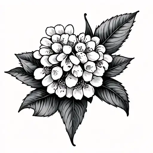 Wattle tattoo design idea