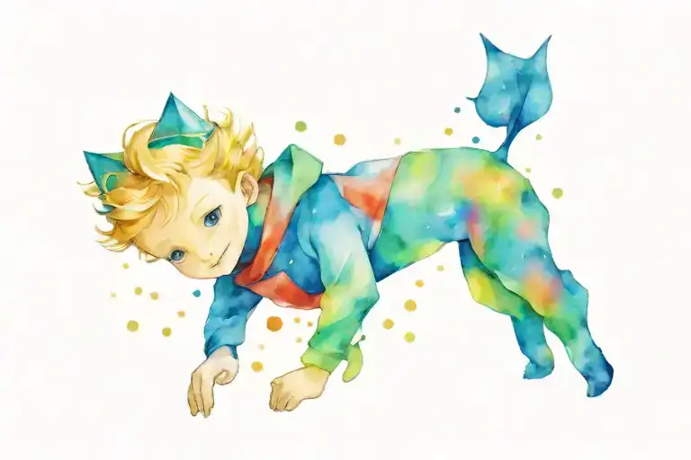 Little Prince tattoo design idea