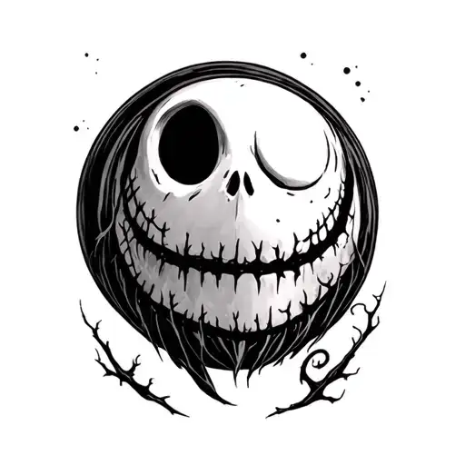 autism, nightmare before christmas  tattoo design idea