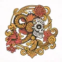 images about spain culture weaving elements like tattoo design idea