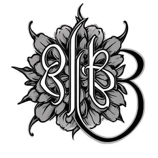 Two Word Ambigram Generator tattoo design idea