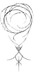 Motionless in White, Bad Omens, Sleep Token inspired depiction of resilience tattoo design idea