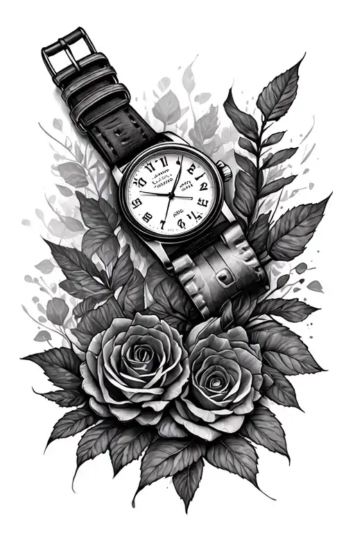 the last of us game with the watch and the words if I ever was to lose you.... tattoo design idea
