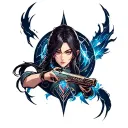 Solo Leveling Monark tattoo design idea