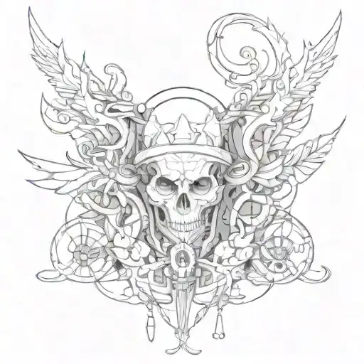 absurd tattoo design idea