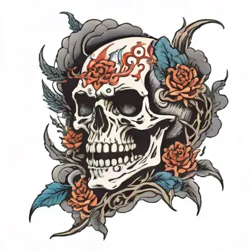 gashadokuro tattoo design idea