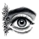Eye Boogie tattoo design idea
