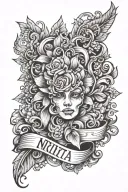 Name Nikita tattoo design idea