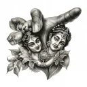 radha krishna in hand tattoo tattoo design idea