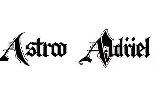 "Astro Adriel" tattoo design idea