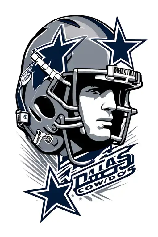Dallas Cowboys tattoo design idea