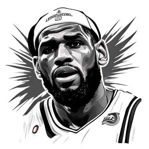 lebron tattoo design idea