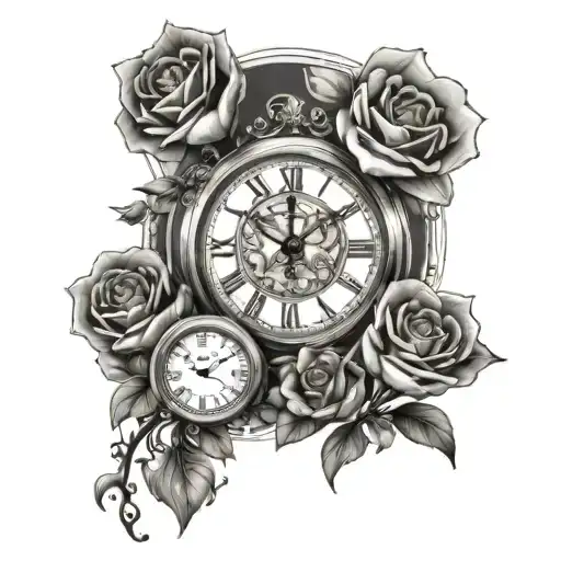 Time passes, people move. Like a river’s flow, it never ends. A childish mind will turn to noble ambition. Young love wi tattoo design idea