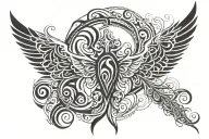 Seraphim tattoo design idea