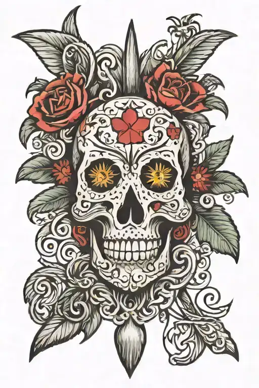 Russian prison tattoos style tattoo design idea