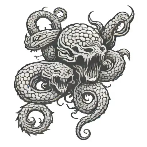 hail hydra tattoo design idea
