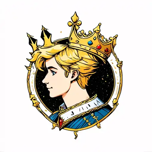 Little Prince tattoo design idea