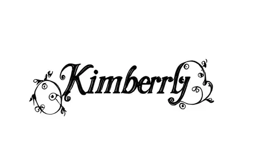 "Kimberly" tattoo design idea