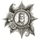 religious tattoo design idea