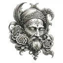 religious tattoo design idea