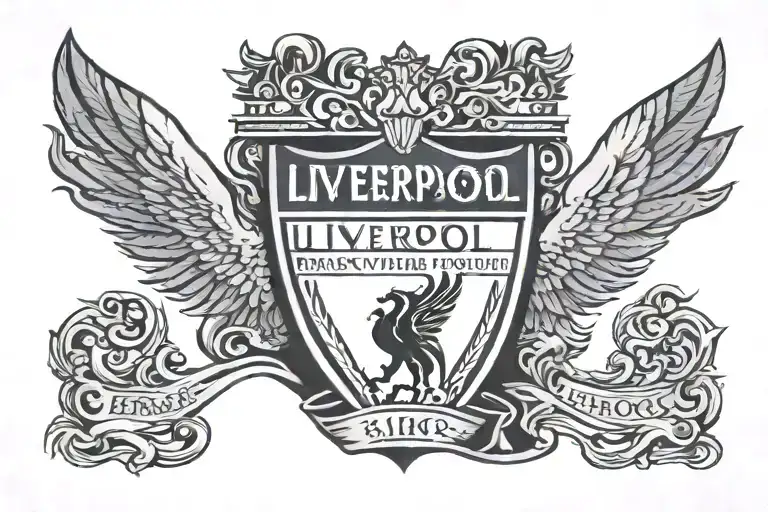 Liverpool FC armband tattoo design idea