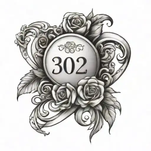 tattoo of the date may 30th 2023 for pregnant cousin names amber and remy tattoo design idea