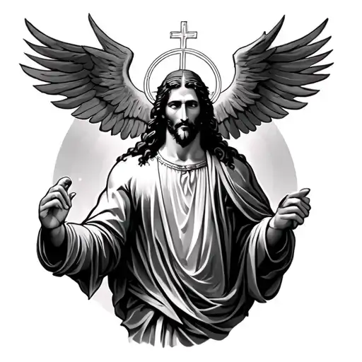 Ave Christus Rex tattoo design idea