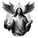 Ave Christus Rex tattoo design idea