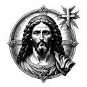 Ave Christus Rex tattoo design idea