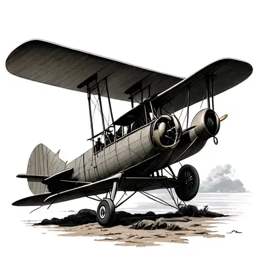 Wright Brothers tattoo design idea