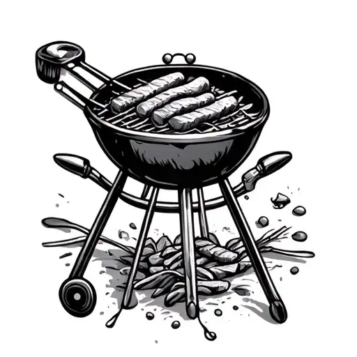 Bbq tattoo design idea