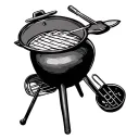 Bbq tattoo design idea