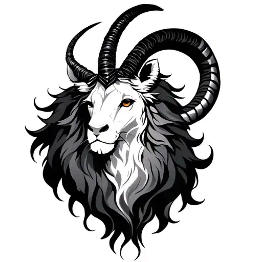 Leo Capricorn Sagittarius tattoo design idea