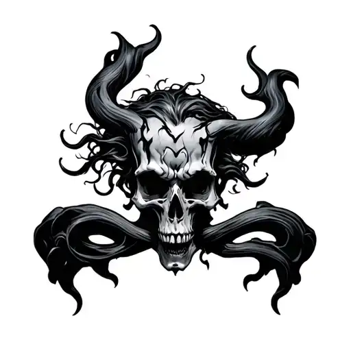 Hell tattoo design idea