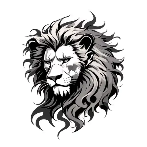Escanor the lion sinn tattoo design idea