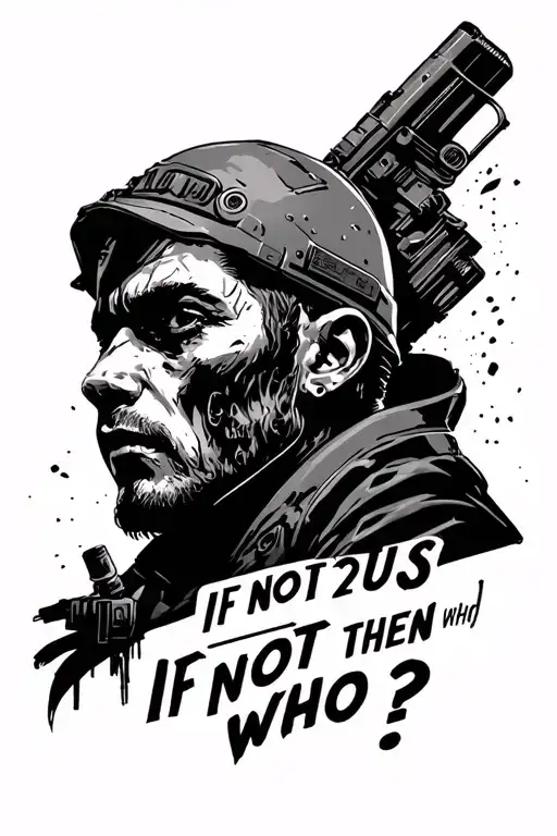 If not us, then who? Metro 2033 tattoo design idea