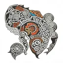 african continent maori design tattoo design idea