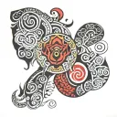 african continent maori design tattoo design idea