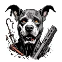 scooby do zombie apocalypse tattoo design idea