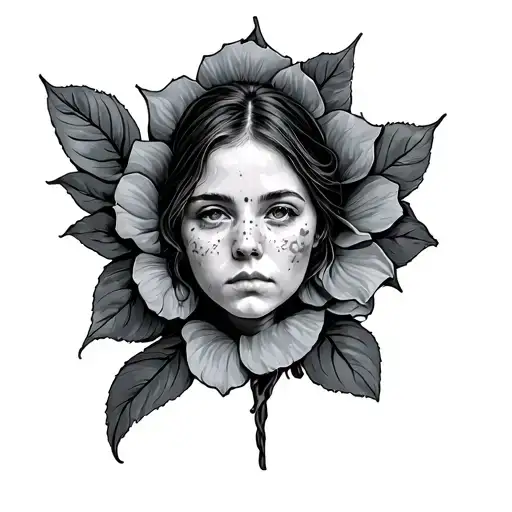 Abuse Survivor tattoo design idea