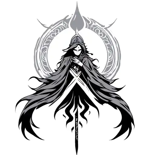 ashura tattoo design idea