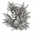 divine comedy tattoo design idea
