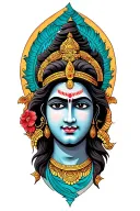 Create tattoo samples for complete arm from shoulder to 1 inch below the elbow of lord Shiva, Time, Trishul, etc tattoo design idea