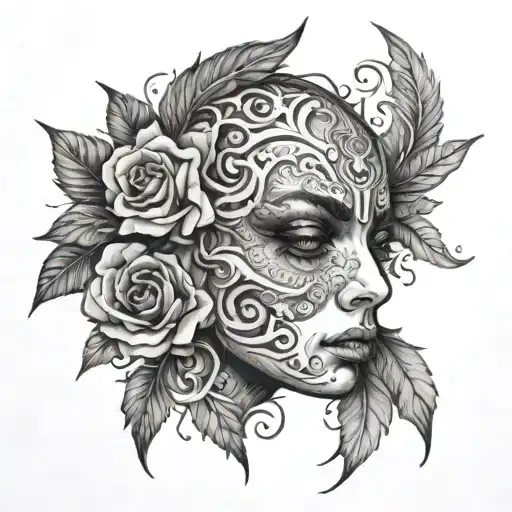 deaf blindness tattoo design idea