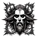 Druid tattoo design idea