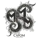 A tattoo design featuring the birthdates of your mom (Capricorn), yourself (Scorpio), and your brother (Aries) in a unique and artistic way tattoo design idea