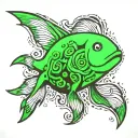 Phish tattoo design idea