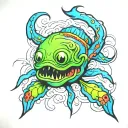 Phish tattoo design idea